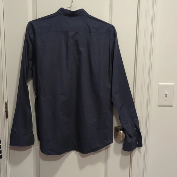 Mens slim fit oxford button down shirt - Picture 5 of 6